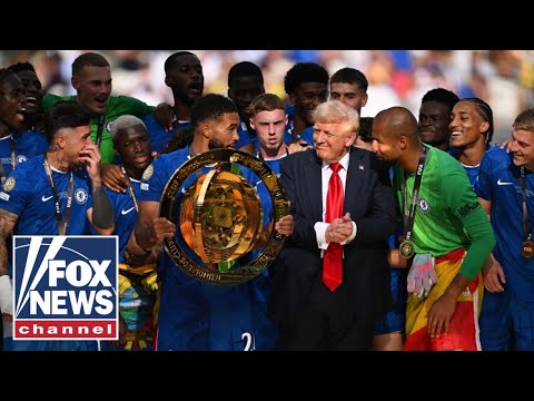 Trump joins celebrations at FIFA Club World Cup
