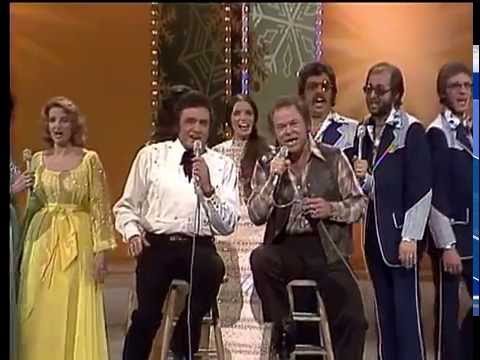 Johnny Cash, Roy Clark, Family and Friends  -  Christmas Medley
