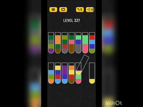 Water sort puzzle level 337