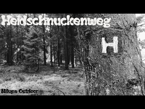 Heidschnuckenweg, wild campen mit Hunden - Erste Nacht in der Hängematte / Etappen Soltau  bis Müden