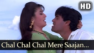Chal Chal Chal Mere Sajan - Sunil Shetty - Raveena Tandon