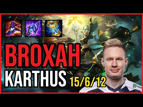 BROXAH - KARTHUS vs. LEE SIN Jungle | EUW MASTER | PATCH 11.1
