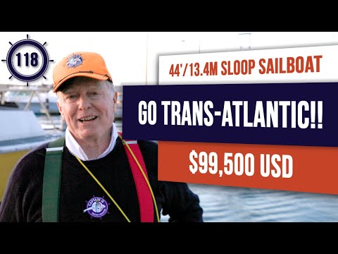 $99,500USD FAST BLUEWATER SAILBOAT!! Sailboat for sale - Huisman 44 - EP 118 #bluewater #boattour