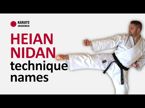 Heian Nidan – Shotokan Karate Kata Tutorial 🥋 | Step-by-Step with Technique Names