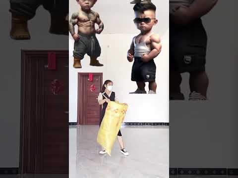 Girl catching 👹 monester, baby, body builder #tiktok #funny #youtube #vfx