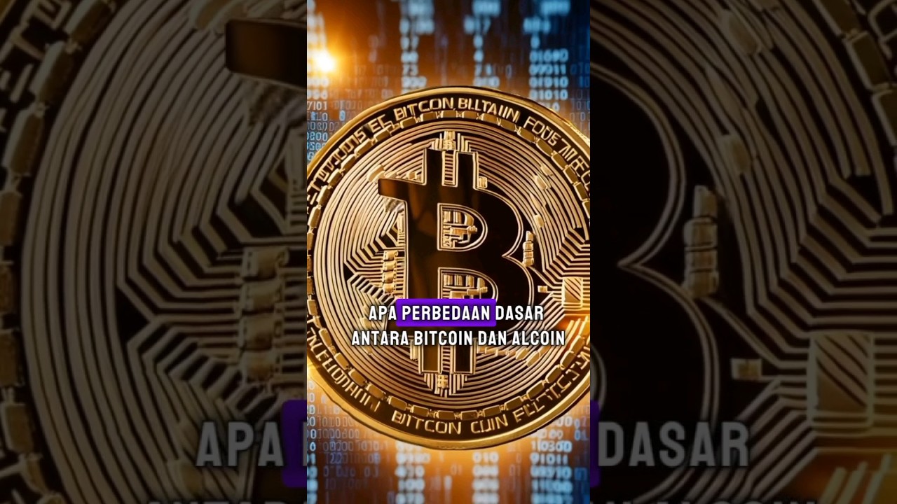 Apa Perbedaan Dasar Antara Bitcoin Dan Altcoin?|#shorts #bitcoin #altcoins #ethereum