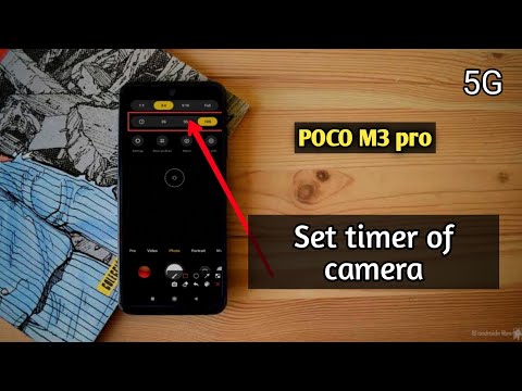 Set timer ⏲️ in camera in redmi 9a me camera setting kaise karte hai
