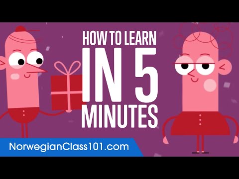 How to Learn Norwegian in 5 Minutes