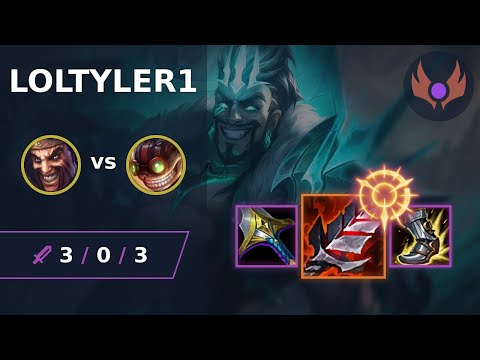 [ loltyler1 ] Draven BOT vs Ziggs | ME MASTER | LOL Season 2024