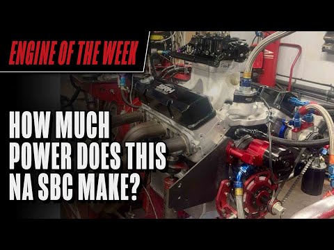 Steve Dickey's 462 cid Small Block Chevy Engine