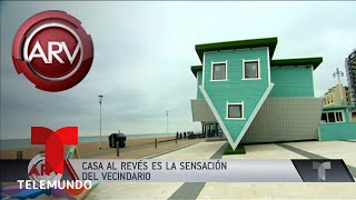 La casa al revés, la nueva atracción de Brighton | Al Rojo Vivo