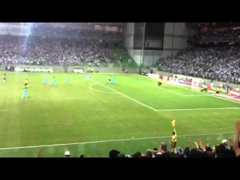 Atlético x Santos gol roubado do Jô