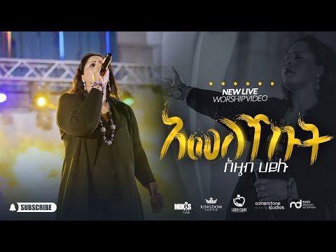 አመለጥኩት by Azeb Hailu  አዜብ ሀይሉ - Live Concert "Dink Sitota"