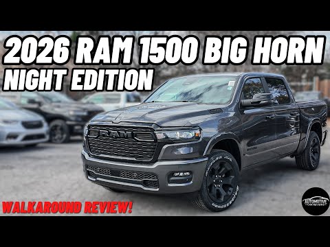 Thumbnail for 2026 RAM 1500 BIG HORN NIGHT EDITION! | *Full Walkaround Review* | The BEST Truck For The Money?! by SEAT, Full-size, video, Jeep, Car, Truck, vide