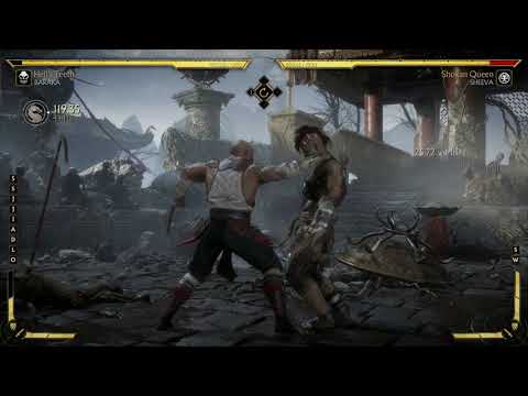 Countering Sheeva's Stomp using Baraka's War Banner Charge - MK11 Ultimate(See discription)