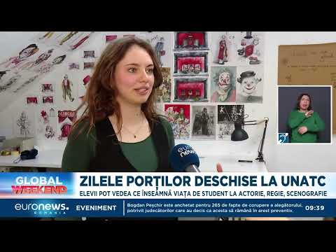 Zilele porților deschise la UNATC. Cum e viața de student la actorie, regie sau scenografie