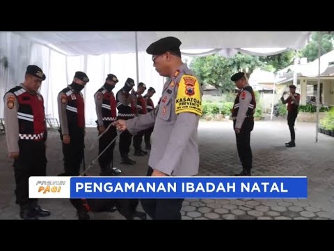 POLRES PEMALANG STERILISASI GEREJA PENGAMANAN PERAYAAN NATAL