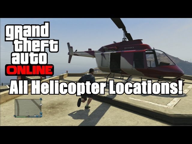 Helicopter Locations In Gta 5 All You Need To Know