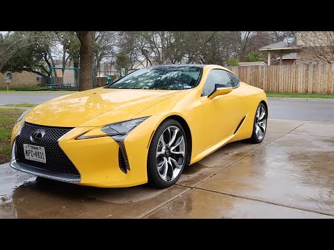 Texas Road Trip: Lexus LC500 V8 2020