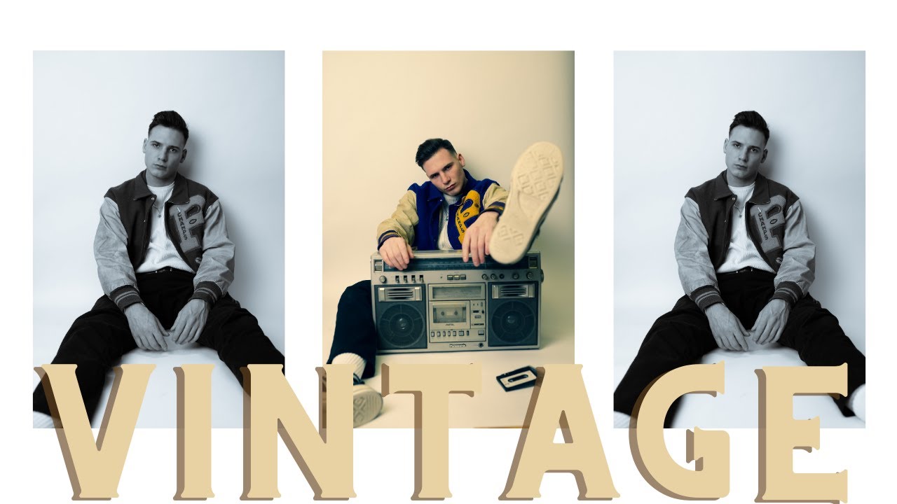 Vintage PHOTOSHOOT At Home - Self Portraits