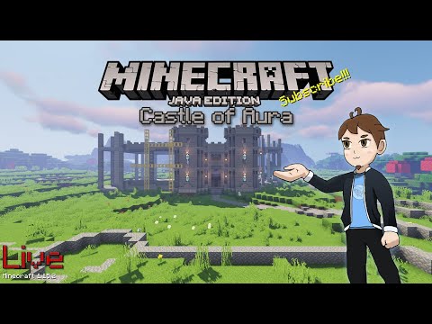Erecting the Walls | Minecraft Singleplayer Let's Play | CASTLE OF AURA #4