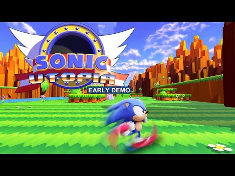 Longplay of Sonic Utopia Demo v1 (PC)