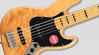 Video thumbnail for Squier Classic Vibe '70s Jazz V - What Does it Sound Like? by Deadbeat Studios