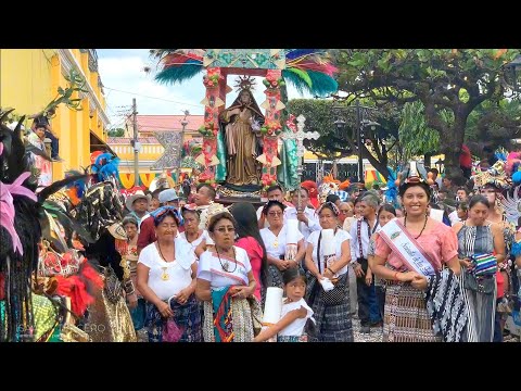 Entrada procesión de Santa María Magdalena y Santa Marta de Betania - Patulul Such. Julio 2026