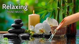Relaxing Piano Music with Bamboo Water Sounds 🌿 Calming Nature Ambience for Meditation & Deep Peace