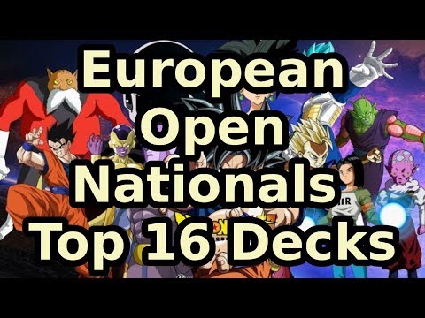 European Open Championship Top 16 Decks