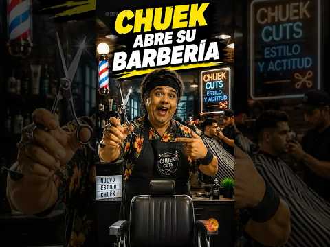 Chuek abre su barbería #bendervisual #chuek