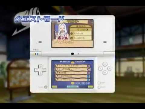 fairy tail nintendo ds youtube