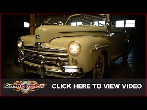 1948 Ford Super Deluxe Convertible (SOLD)