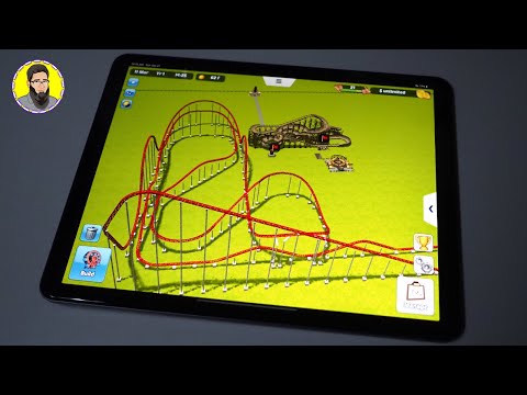 RollerCoaster Tycoon 3 iPad Pro 12.9 (2020) Gameplay! | A12Z Gaming! - YouTube