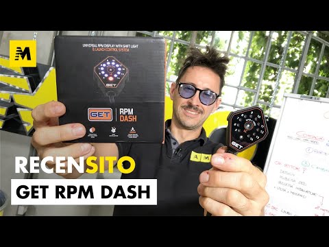 GET RPM Dash by Athena. Universal tachometer with launch control.
