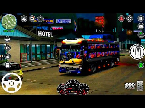 Euro Coach Bus Simulator 3D Gaming video Best bus video Game