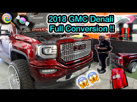 2014 To 2018 Gmc Denali Full Conversion CANDY PAINT!(Trokiando In the Bay Crunch) No More ROCKCHIPS!