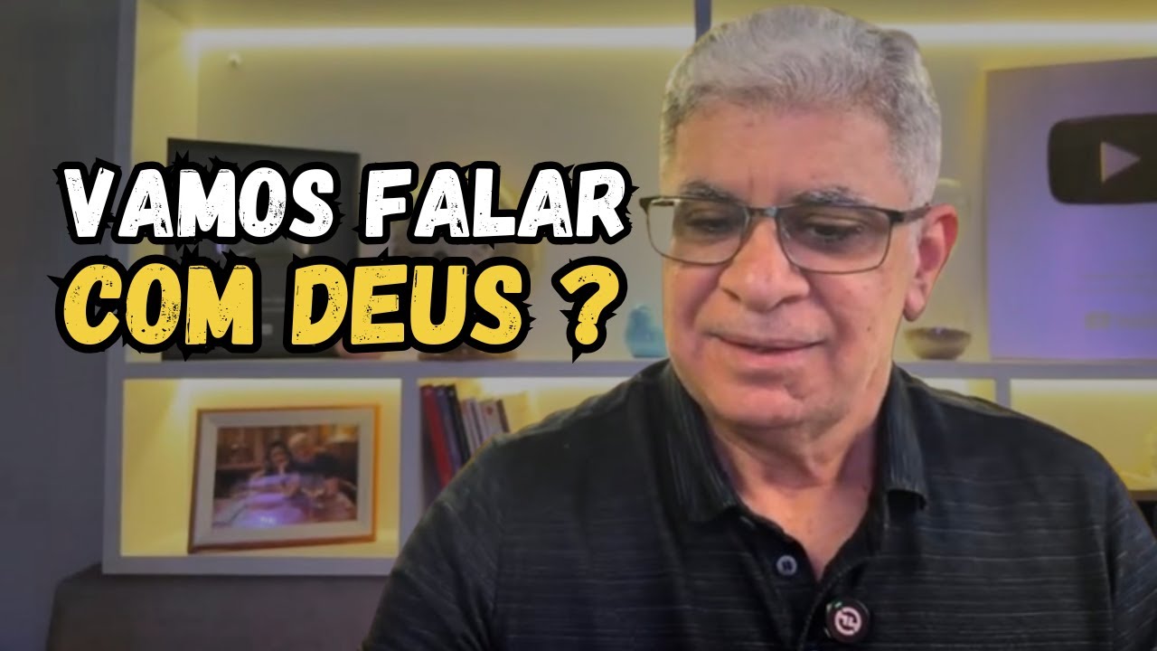 VAMOS FALAR COM DEUS?  - Minuto com Deus de Hoje