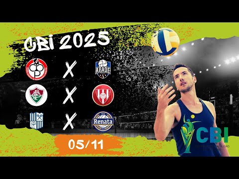 CBI 2025 - Sub-16 - C. Olímpico x Apade / Fluminense x Tijuca / Minas x Vôlei Renata