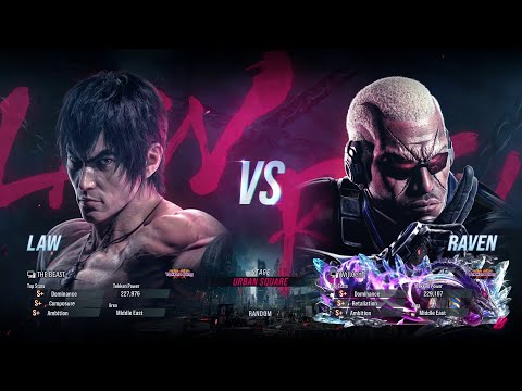 BSK (Law) VS WillCent (Raven) Tekken 8 Ranked