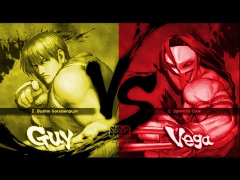 Kiryu Tsukimiya [Guy] Vs radman72 [Vega] SSF4 Arcade Edition 2012 720 HD