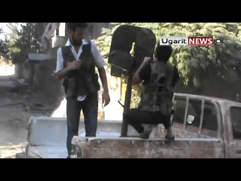 استهداف قناص القلعة برشاش دوشكا من قبل لواء عمرو بن لعاص في مدينة حلب