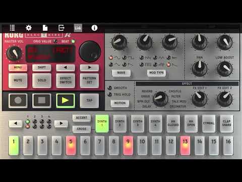 KORG iELECTRIBE for iphone “FACTORY A-21 Brushin”