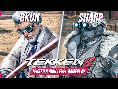 TEKKEN 8 ⚡ Bkun (VICTOR)  Vs  Sharp (DRAGUNOV) 💪 T8 High Level Gameplay
