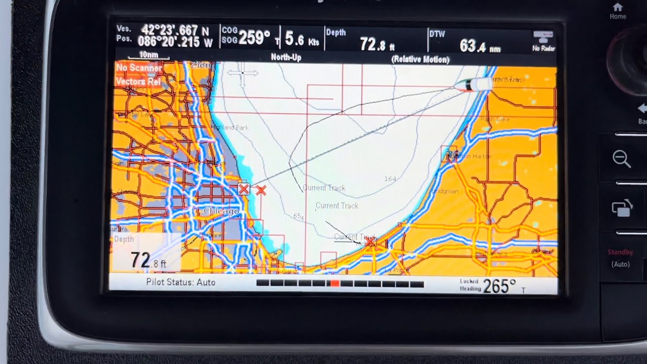 Crossing Lake Michigan for the First Time