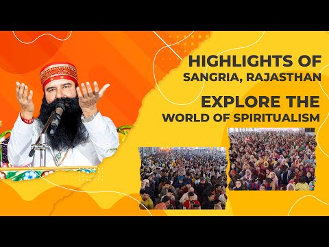 संगरिया राजस्थान में डेरा सच्चा सौदा के "DEPTH - नशा छोड़ो अभियान" से जुड़े हज़ारों लोग