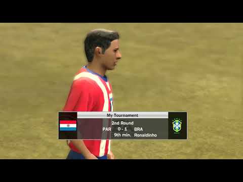 PARAGUAY 1 x 2 BRAZIL - FIFA 07 WORLD CUP (Legendary Level)