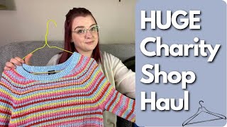 HUGE Charity shop thrift haul to sell online for a profit! UK reseller