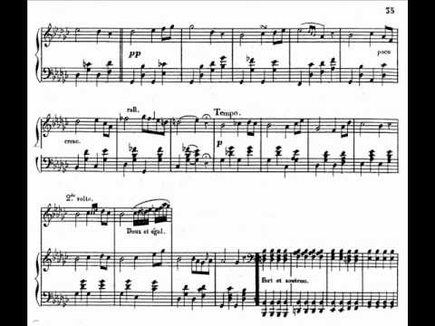 Alkan 12 Etudes in all Major Keys, Op.35 - No.10 Chant d'amour - Chant de mort