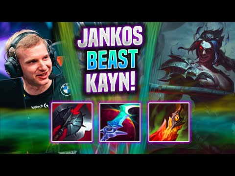 JANKOS IS A BEAST WITH KAYN! - G2 Jankos Plays Kayn Jungle vs Diana! | Season 2022